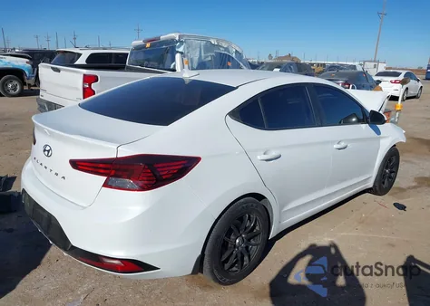 2020 Hyundai Elantra Sel z USA, uszkodzony, nr VIN 5NPD84LFXLH596503
